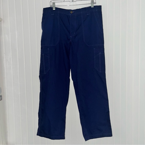 Carhartt mens size large medical scrub nursing cargo style pants - Picture 2 of 6